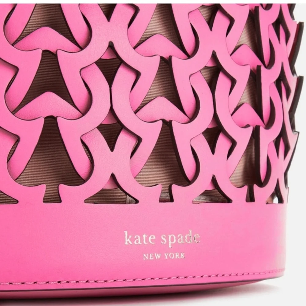 NWT Kate Spade Dorie small bucket bag in Hibiscus Tea - Picture 5 of 14